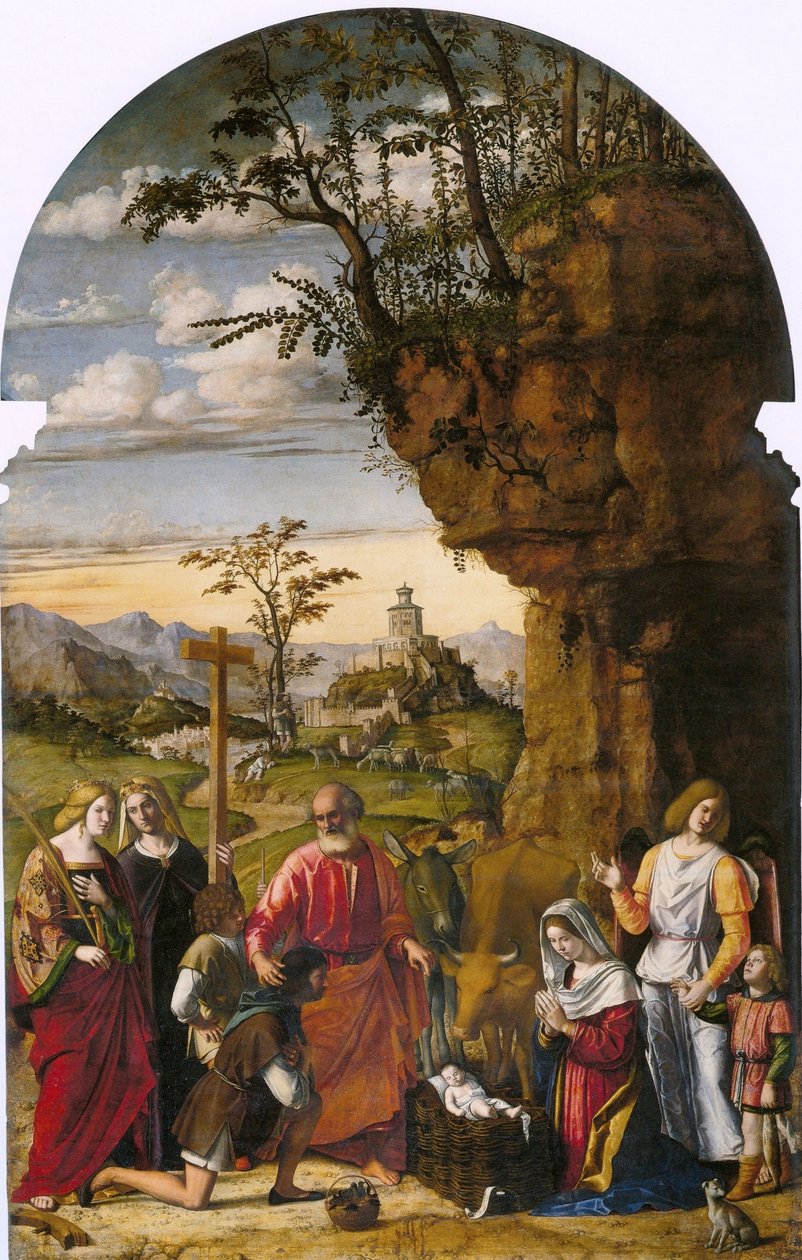 Die Anbetung der Hirten von Giovanni Battista Cima da Conegliano