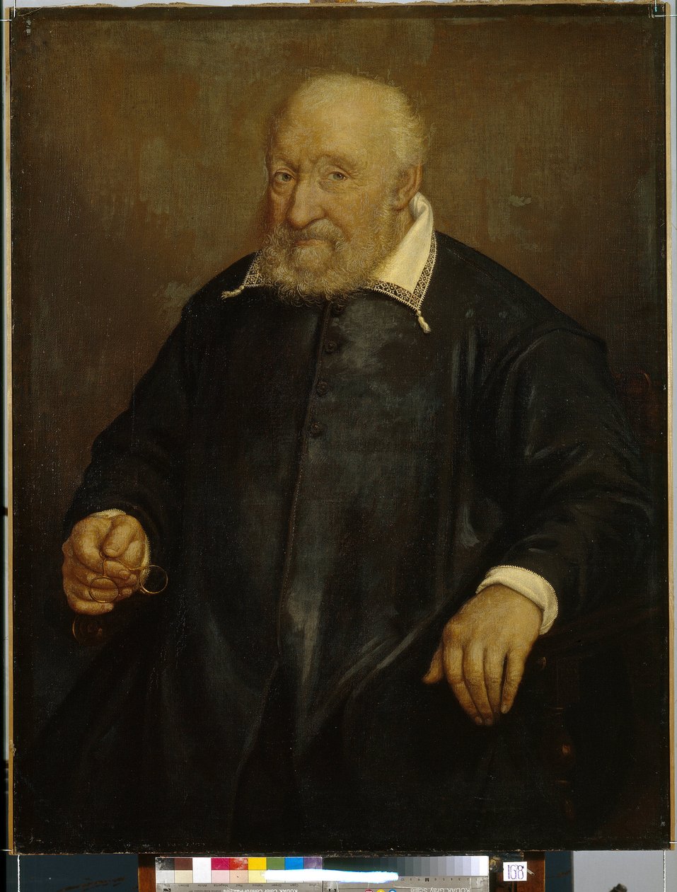 Porträt von Christoforo Novati von Giovanni Battista Moroni