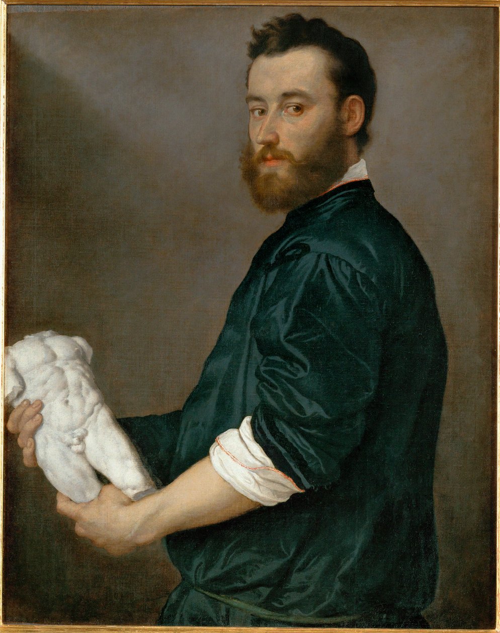 Der Bildhauer Alessandro Vittoria von Giovanni Battista Moroni