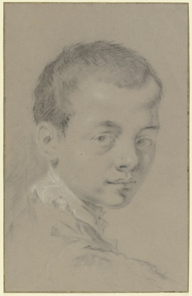 Knabenkopf, Dreiviertelansicht von Giovanni Battista Piazzetta