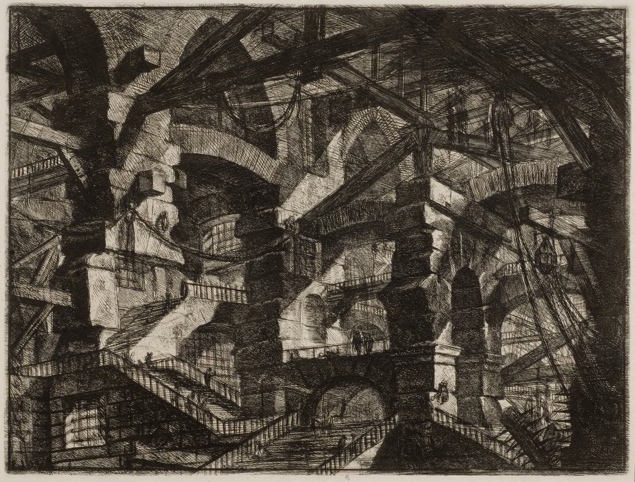 Die erfundenen Kerker XIV von Giovanni Battista Piranesi