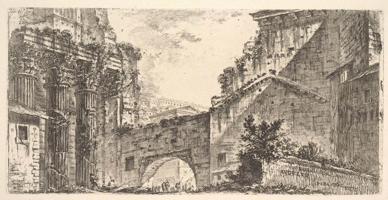Forum des Augustus von Giovanni Battista Piranesi