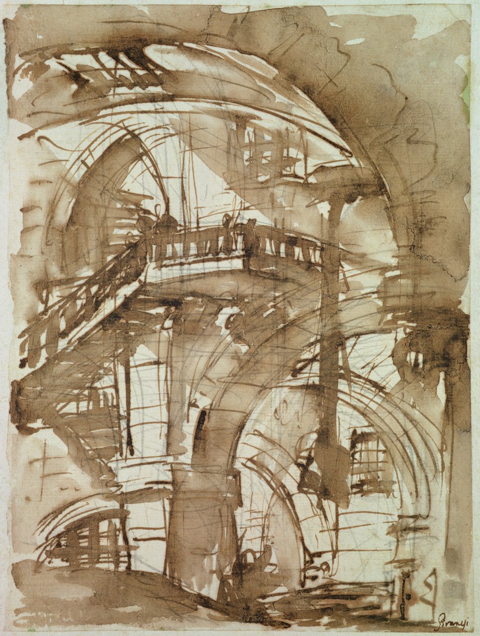 Römisches Gefängnis, ca. 1744-45 von Giovanni Battista Piranesi