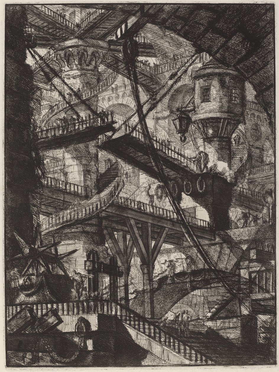 Die Zugbrücke von Giovanni Battista Piranesi