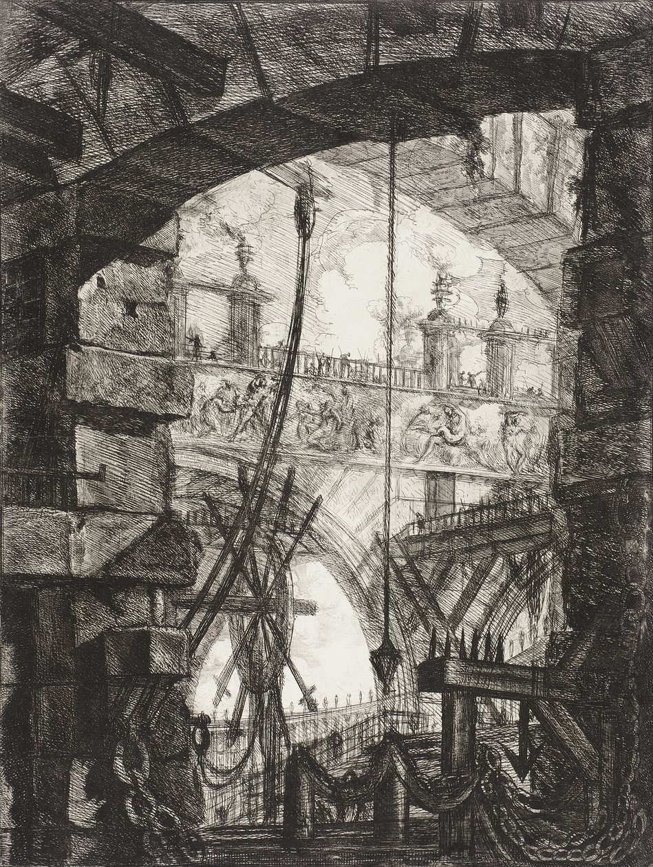 Die große Piazza von Giovanni Battista Piranesi