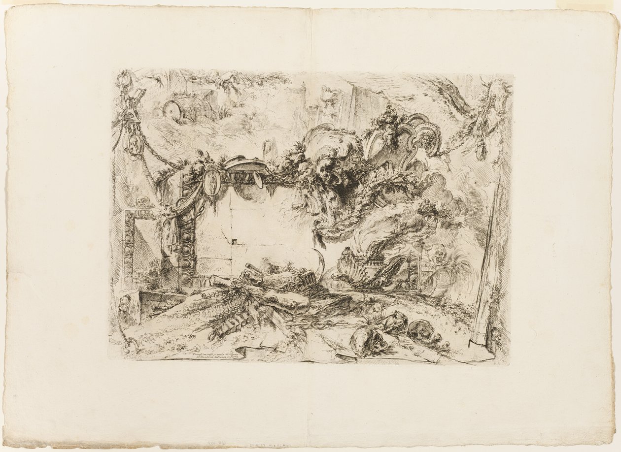 Die monumentale Tafel von Giovanni Battista Piranesi