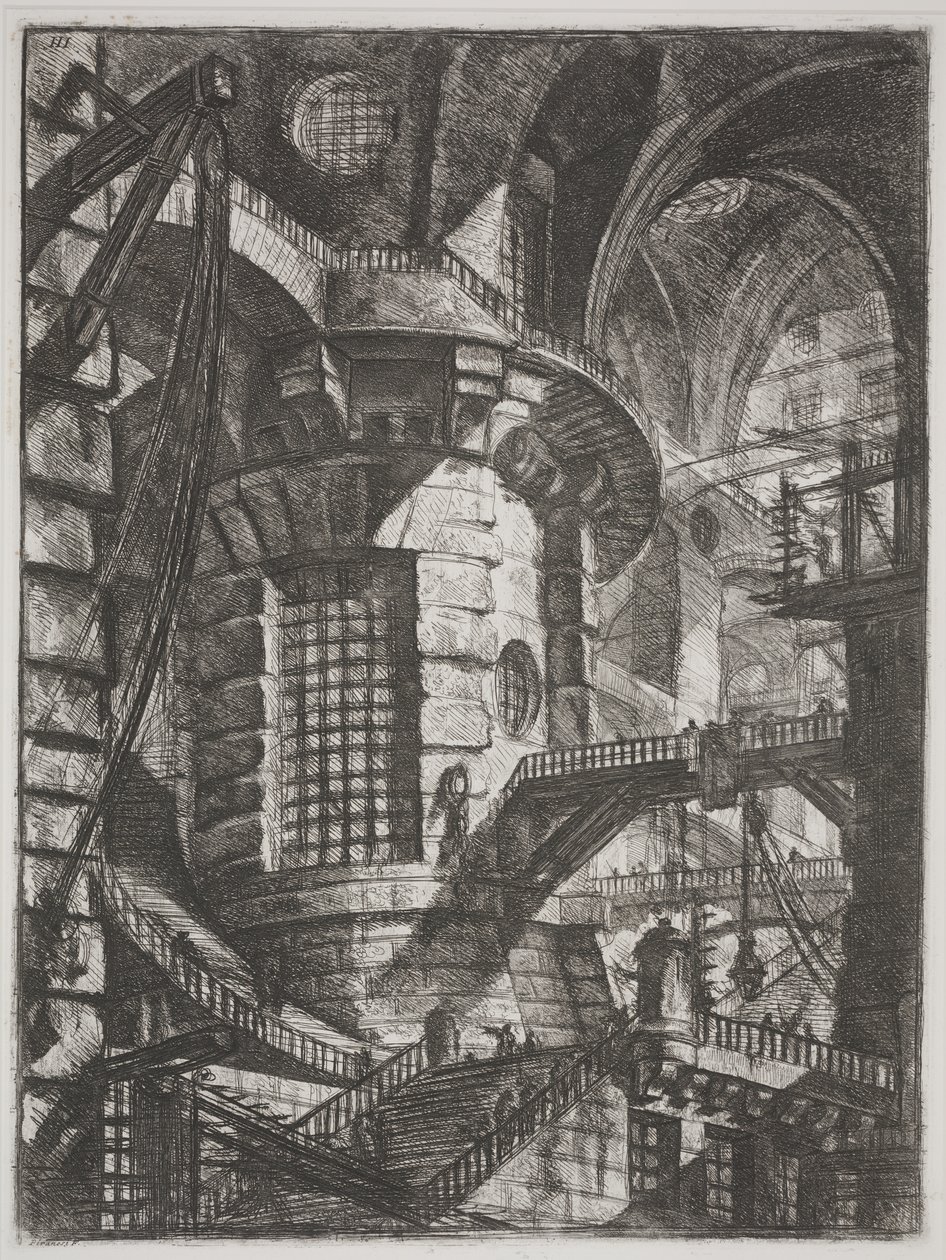 Der Runde Turm von Giovanni Battista Piranesi