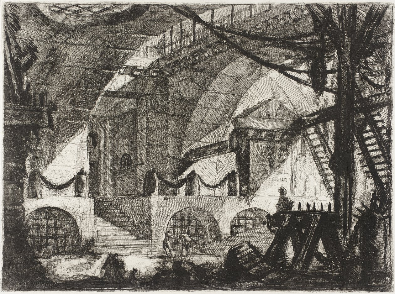 Der Sägebock von Giovanni Battista Piranesi