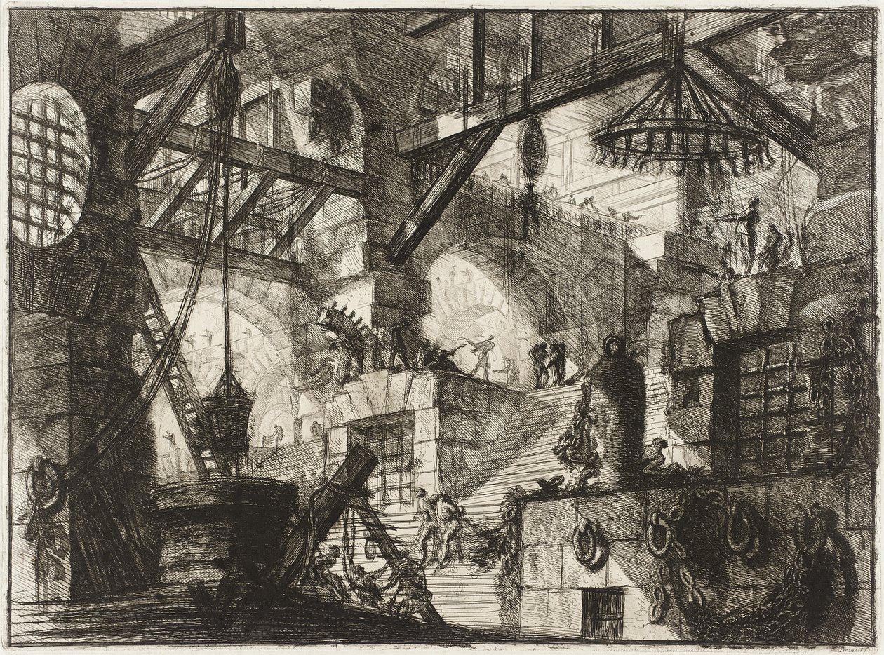 Der Brunnen von Giovanni Battista Piranesi