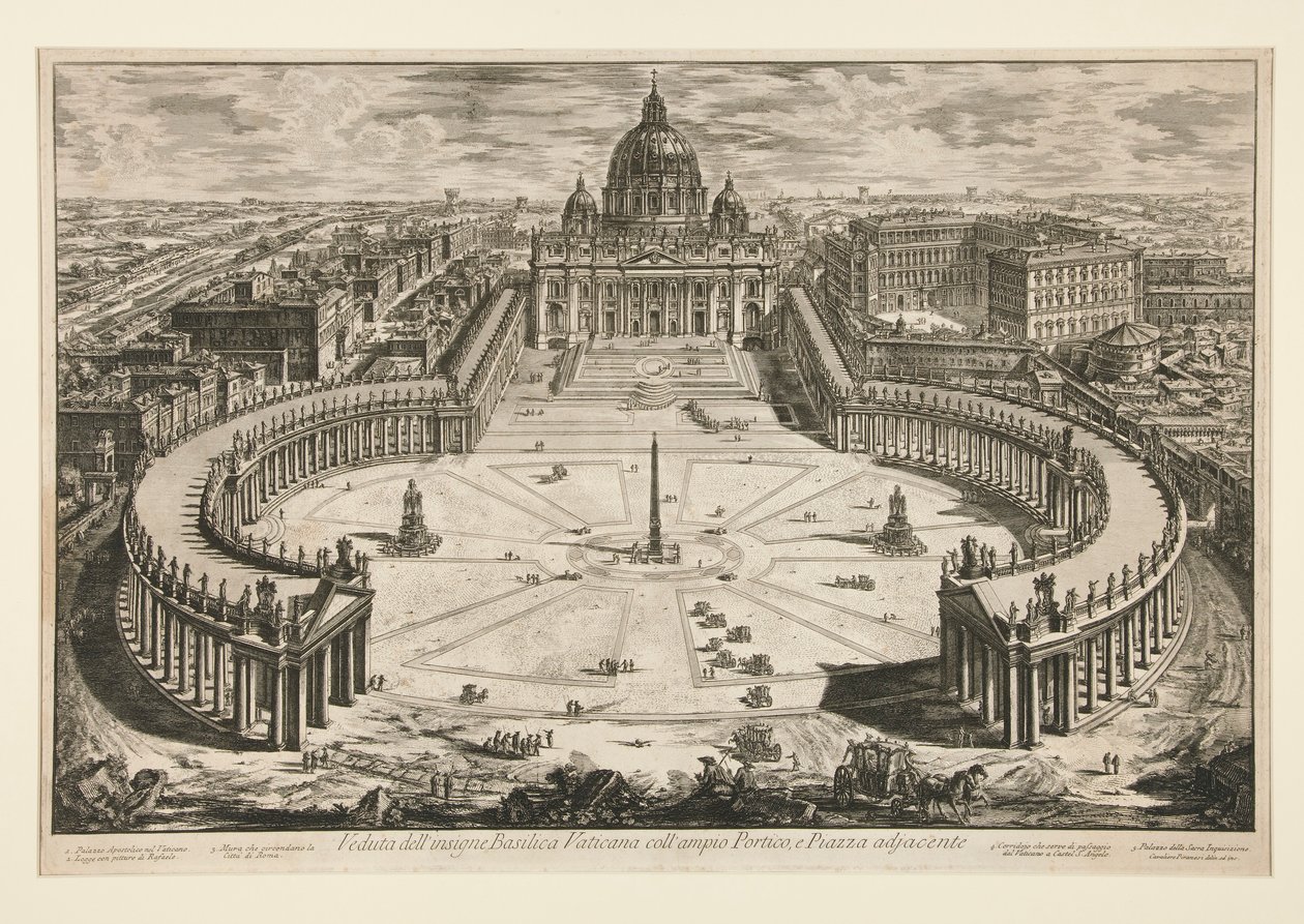 Ansicht von von Giovanni-Battista Piranesi