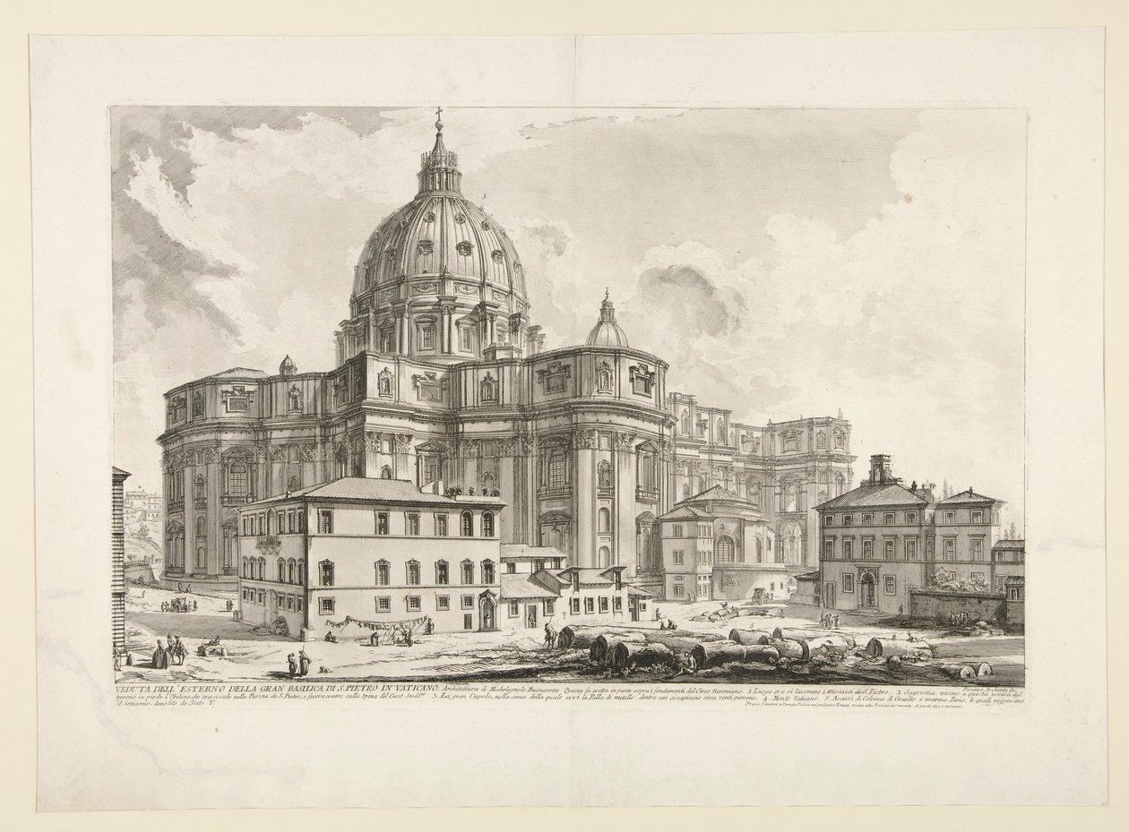 Ansicht von von Giovanni Battista Piranesi