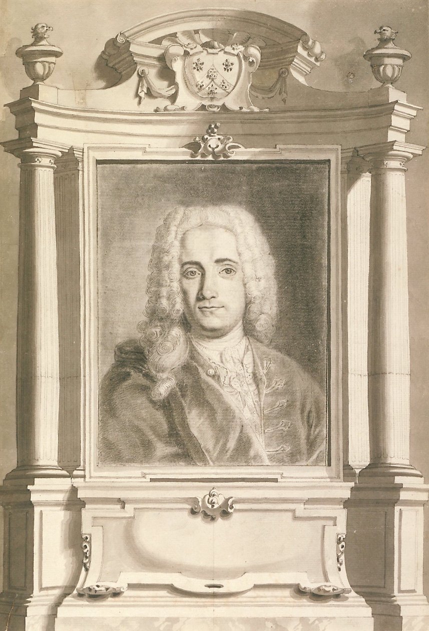 Selbstporträt von Giovanni Battista Pittoni
