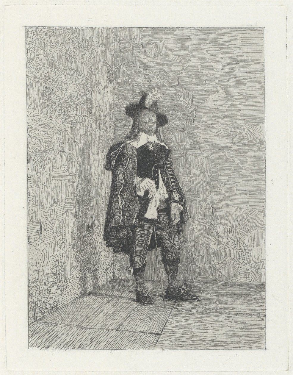 Der Ausguck [Der Gentleman] von Giovanni Battista Quadrone