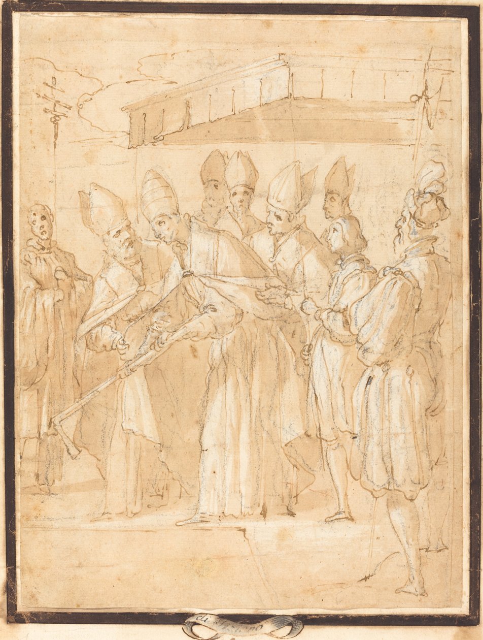 Die Gründung von Santa Maria Maggiore von Giovanni Battista Ricci