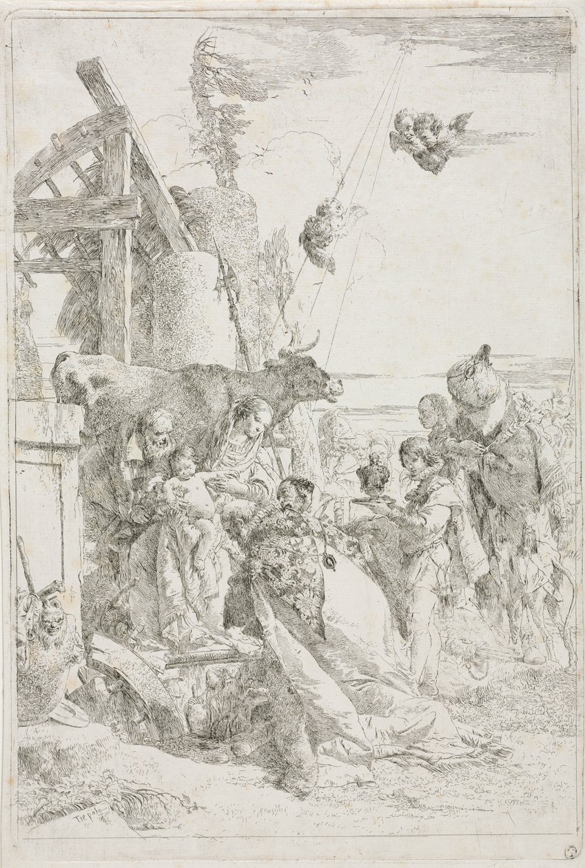 Anbetung der Könige von Giovanni Battista Tiepolo