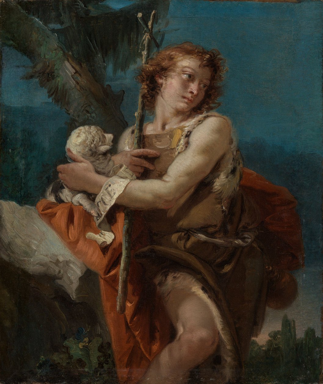 Johannes der Täufer von Giovanni Battista Tiepolo