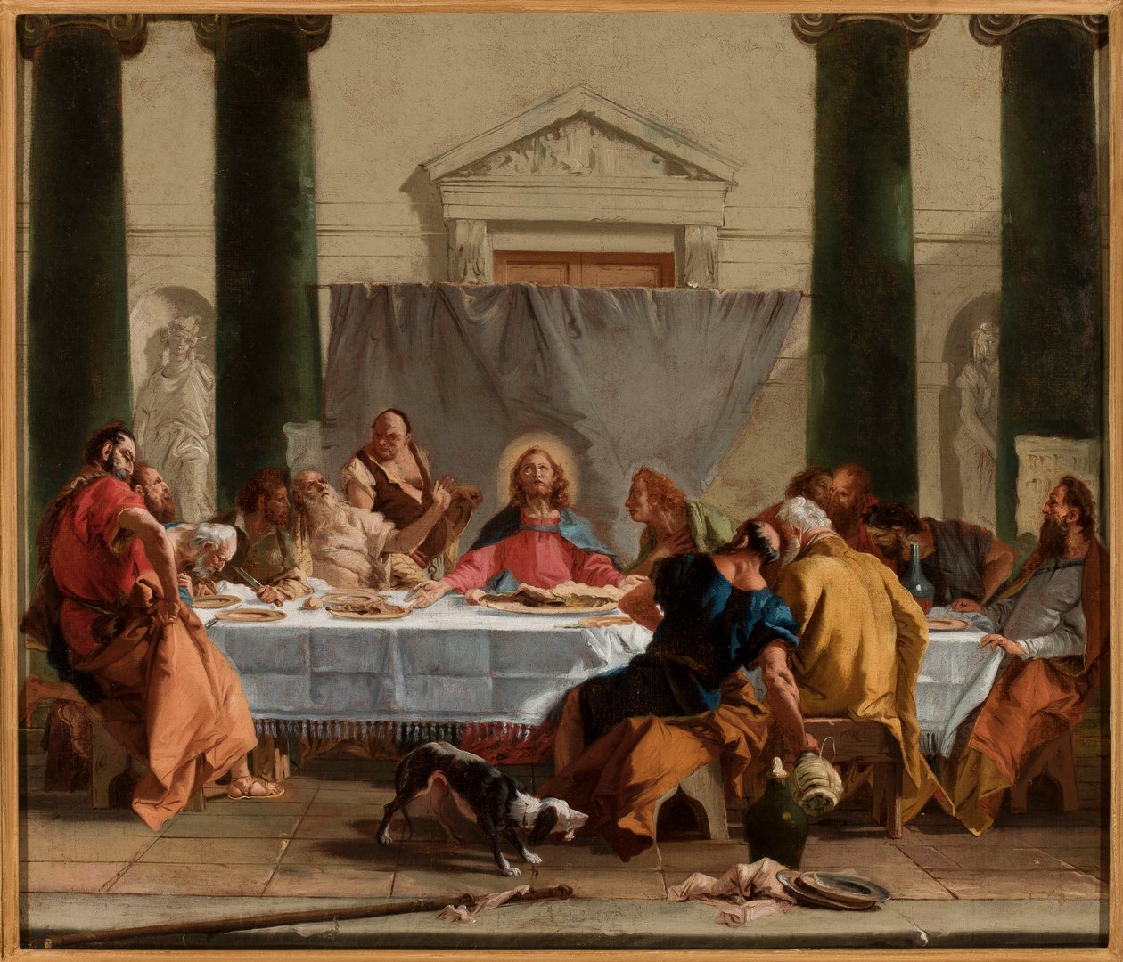 Das letzte Abendmahl von Giovanni Battista Tiepolo
