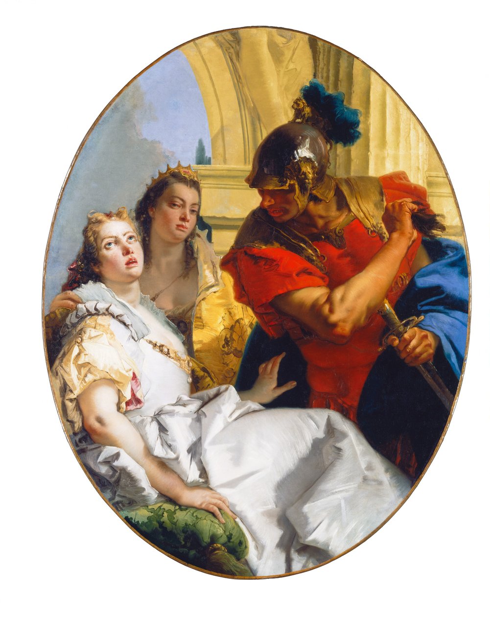 Szene aus der antiken Geschichte, ca. 1750 von Giovanni Battista Tiepolo