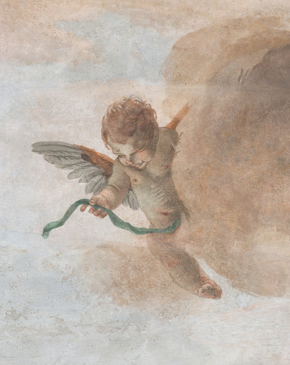 Der Fall der Dämonen, Geschichten von Scipio, Detail, 1731 (Detail) von Giovanni Battista Tiepolo