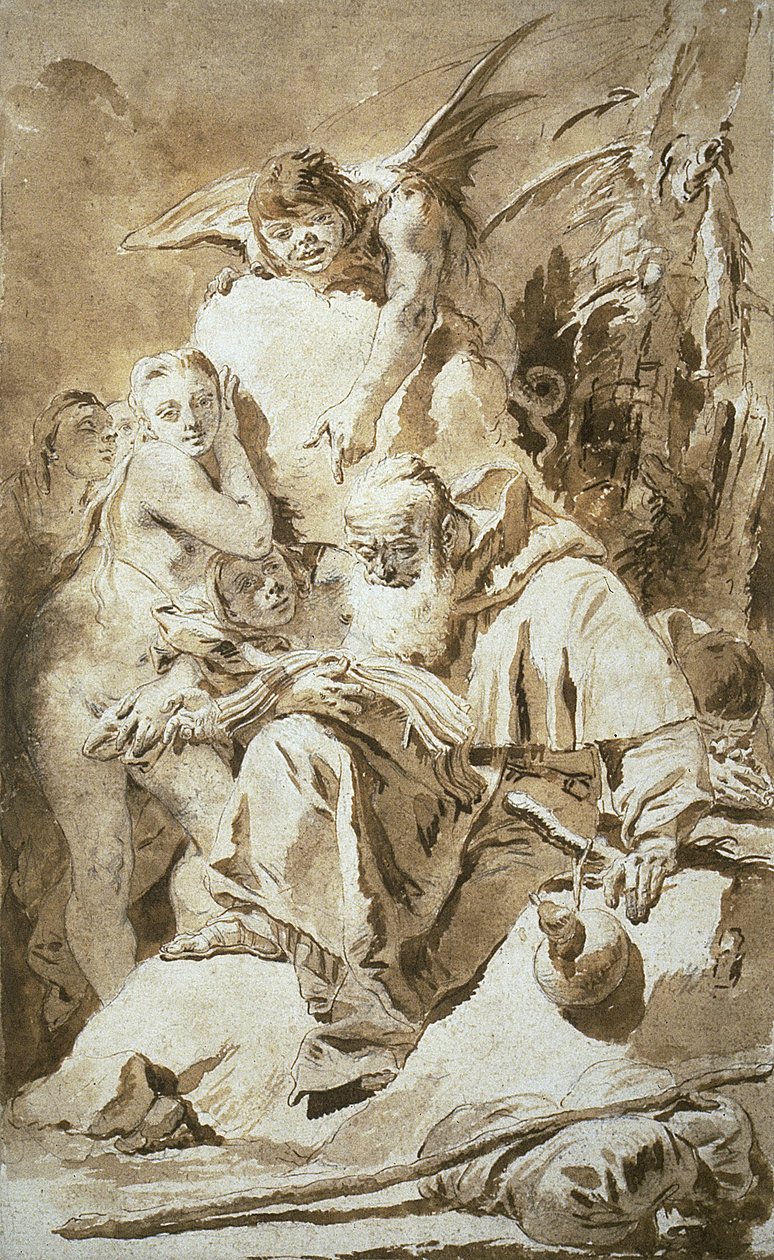 Die Versuchung des heiligen Antonius von Giovanni Battista Tiepolo