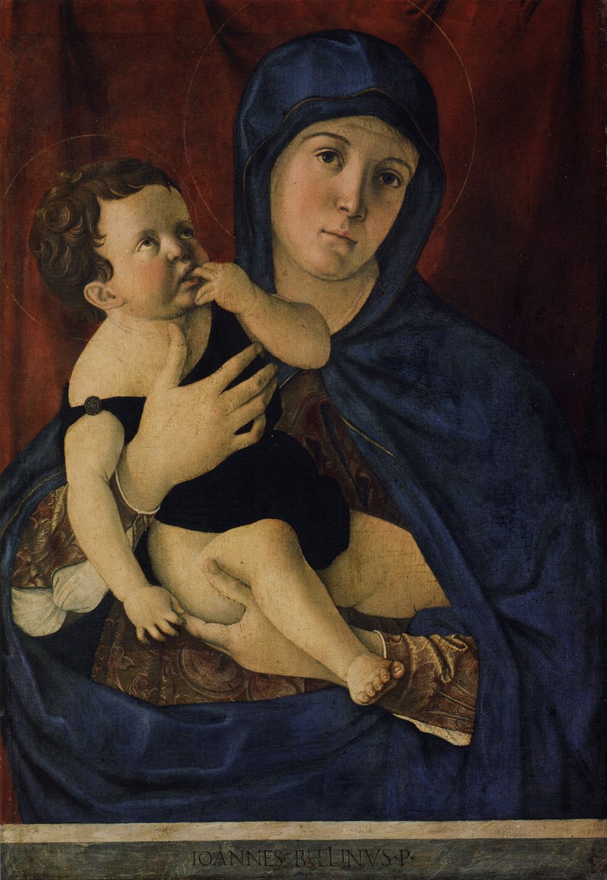 Maria mit dem Kind von Giovanni Bellini