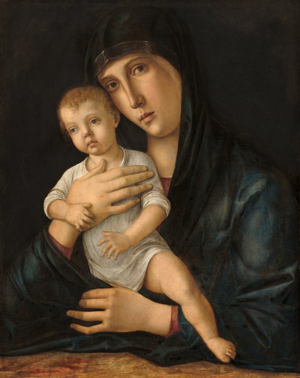 Madonna mit Kind, um 1480-1485 von Giovanni Bellini