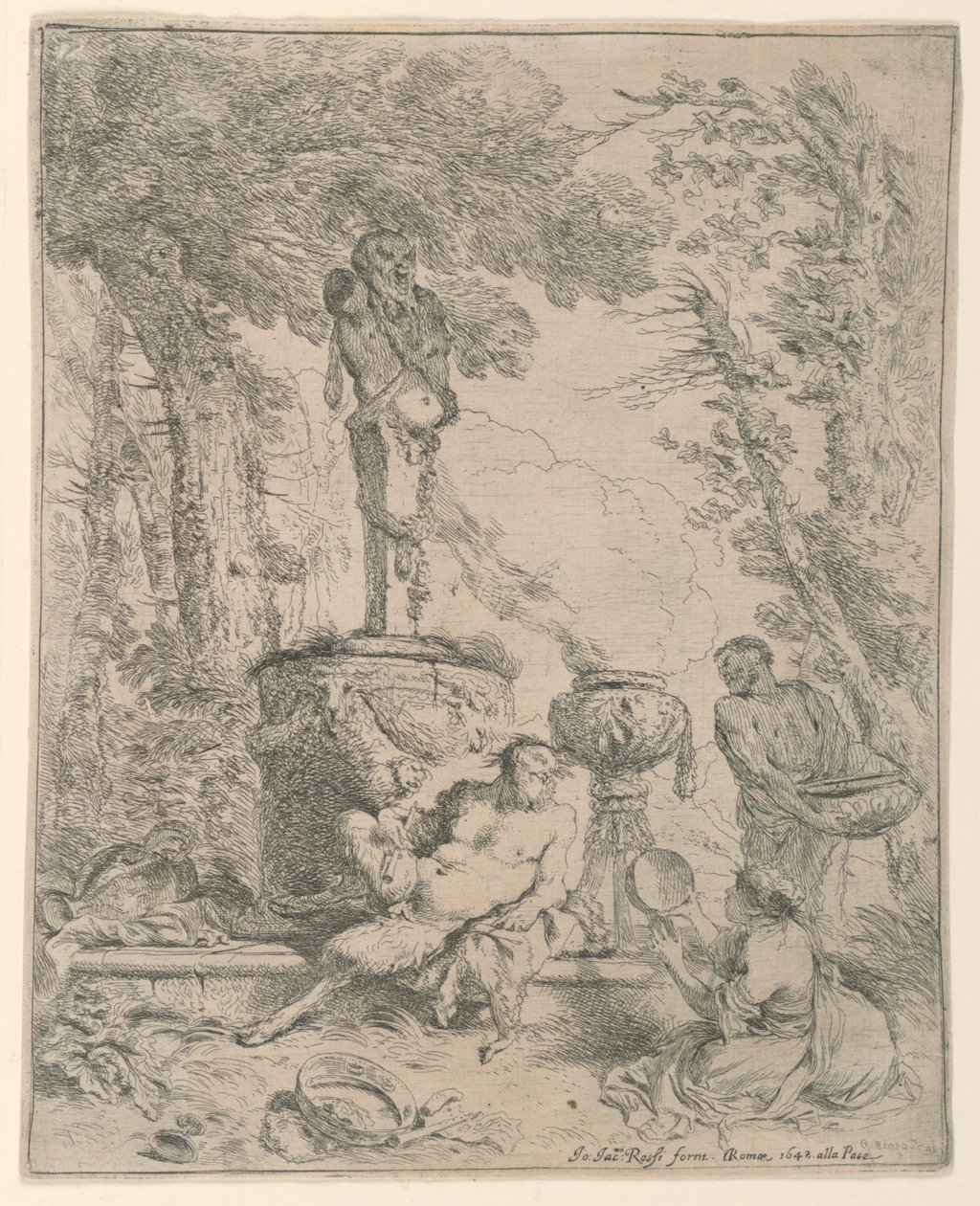 Das Fest des Pan von Giovanni Benedetto Castiglione
