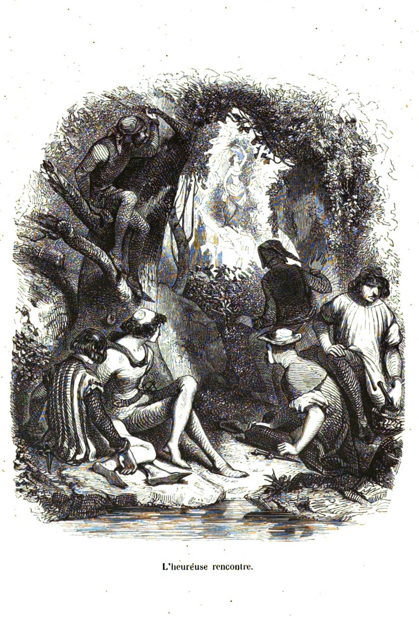 Dekameron - Fünfter Tag, Novelle 6 - Das glückliche Treffen von Giovanni Boccaccio