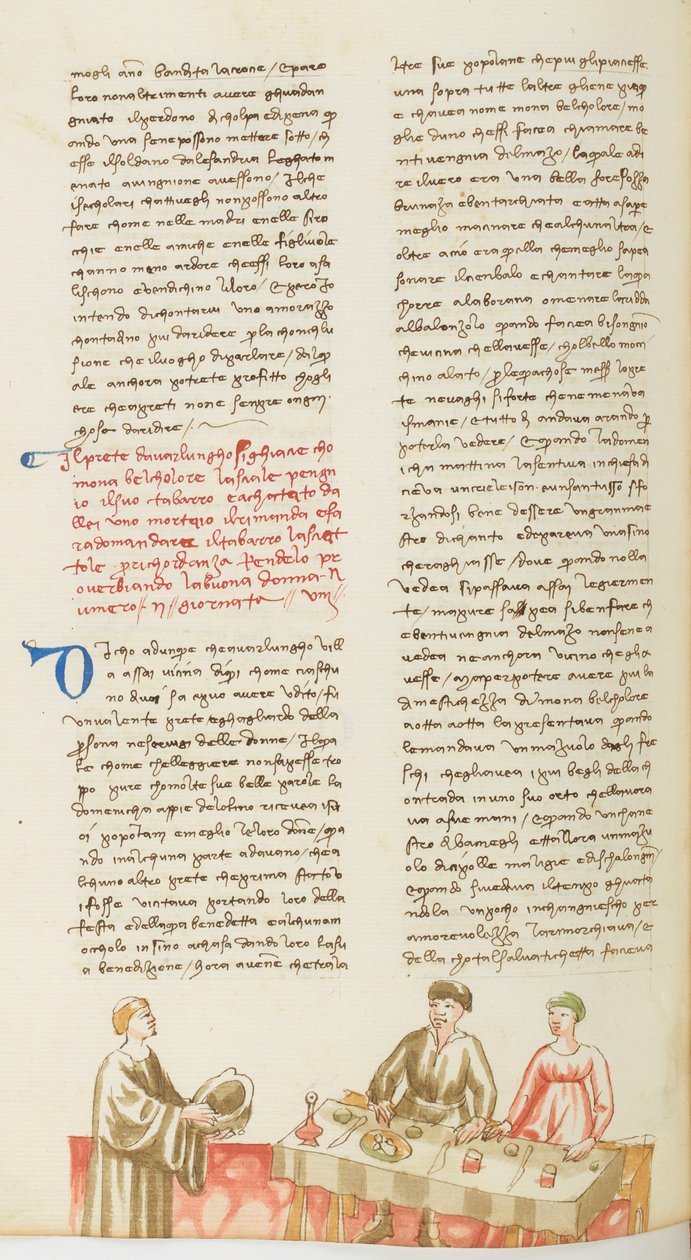 Dekameron, Der Mörser von Belcolor - Belcolor holt seinen Mörser zurück, Achter Tag, Novelle 2 von Giovanni Boccaccio