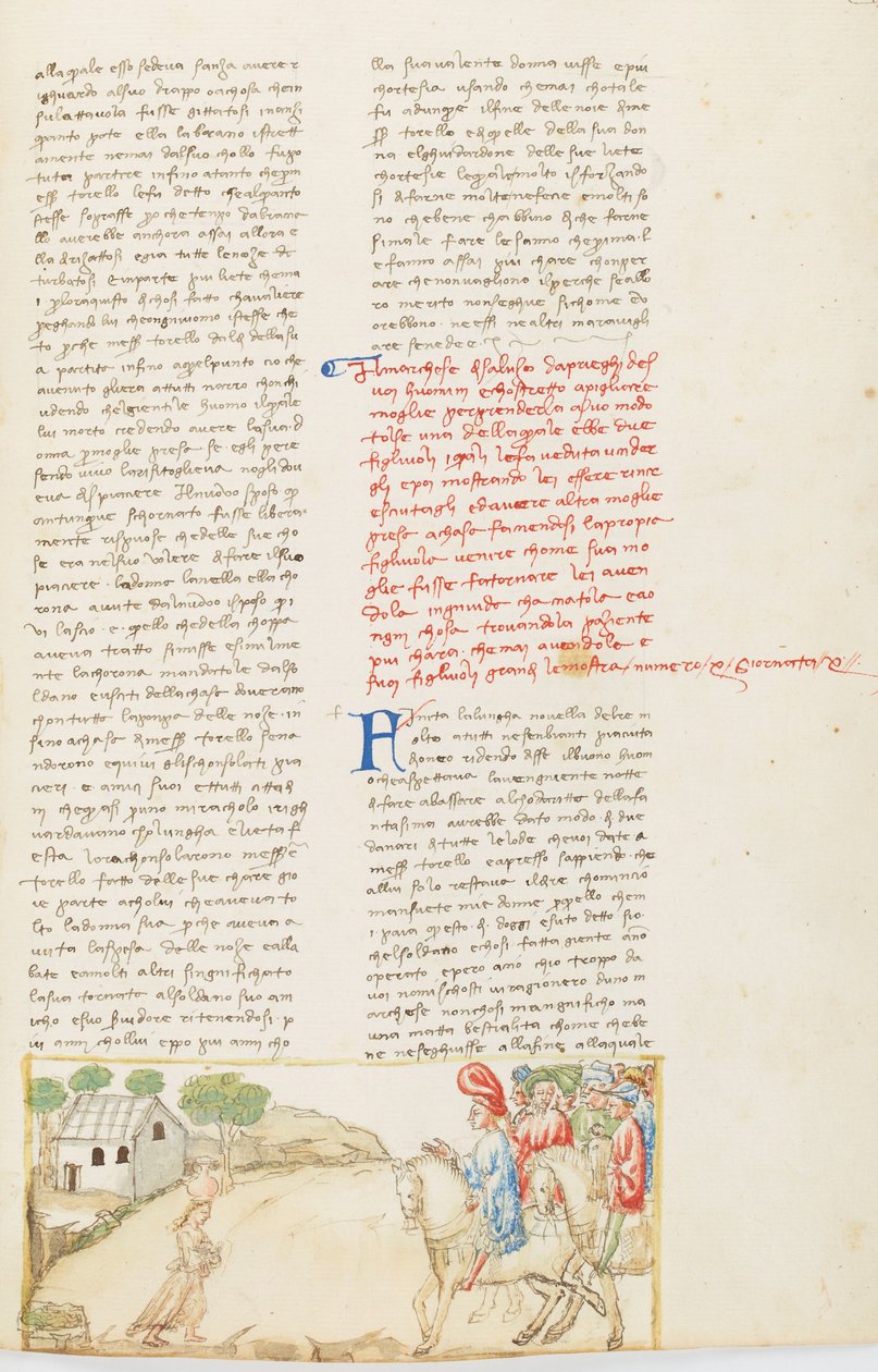Dekameron, Physiologie der Ehe - Gualtieri di Saluzzo holt Griselda, Zehnter Tag, Novelle 10 von Giovanni Boccaccio