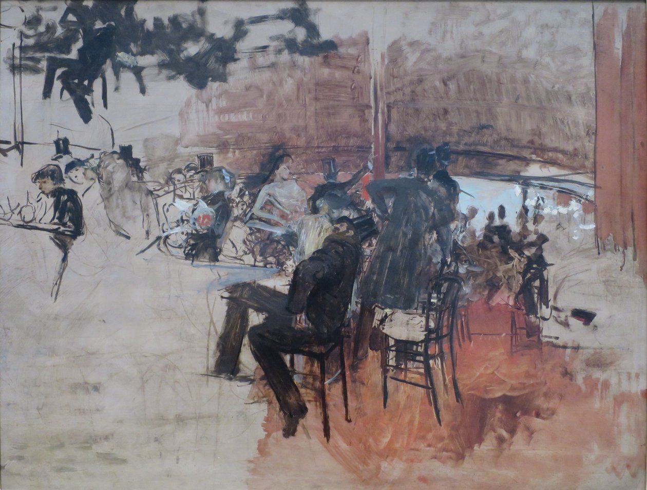 Café-Szene von Giovanni Boldini, ca. 1887 von Giovanni Boldini