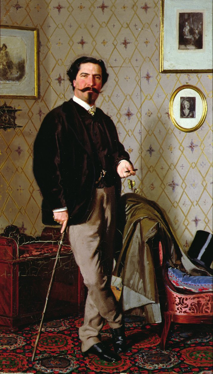 Porträt von Cristiano Banti (1824-1904) von Giovanni Boldini
