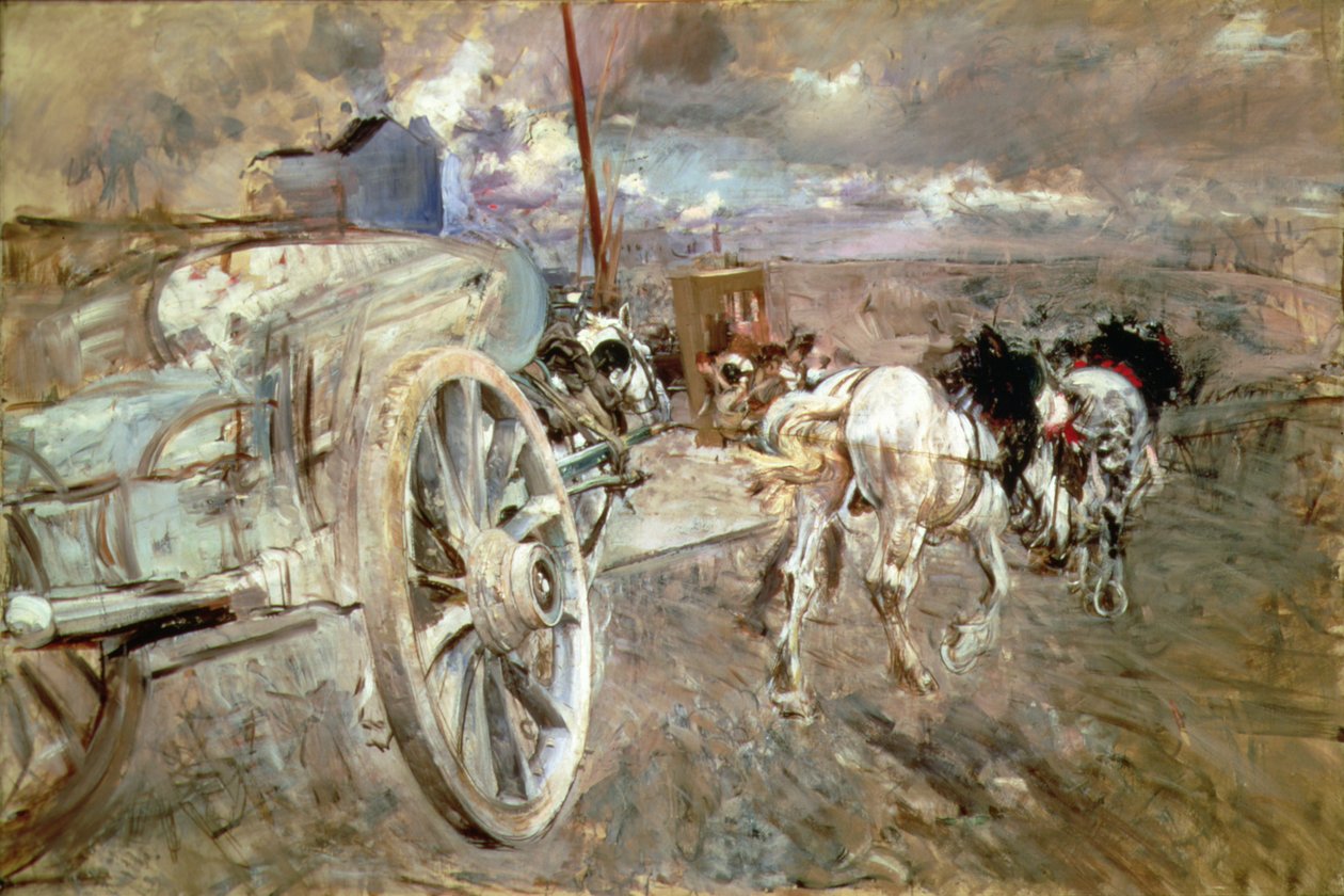 Der Tombereau an der Porte d
