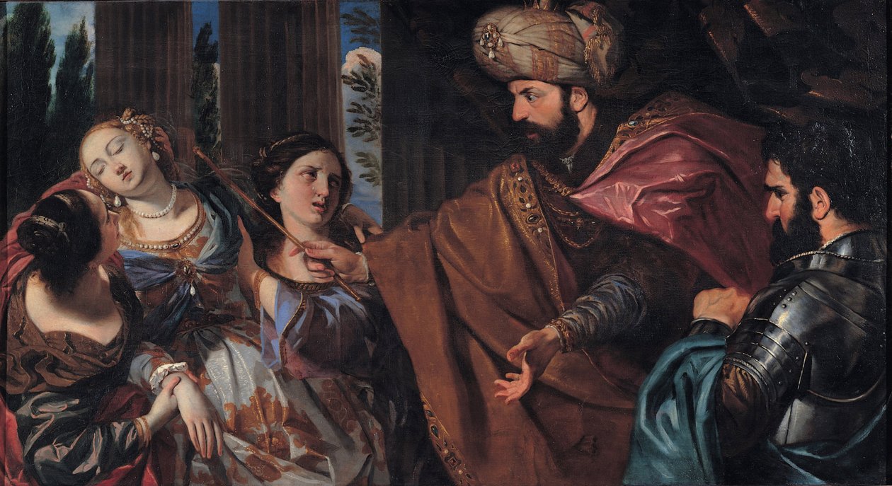 Esther vor Ahasverus, zwischen 1660 und 1670 von Giovanni Bonatti