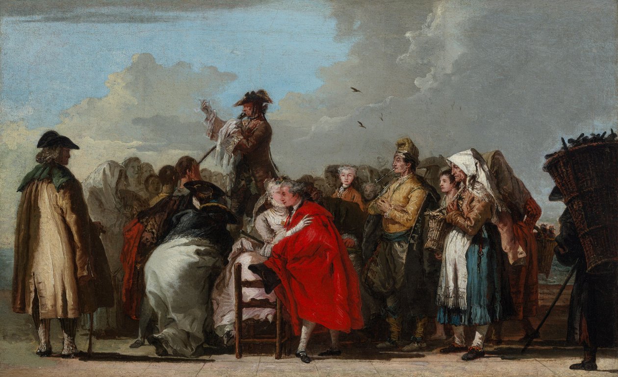 Der Quacksalber von Giovanni Domenico Tiepolo