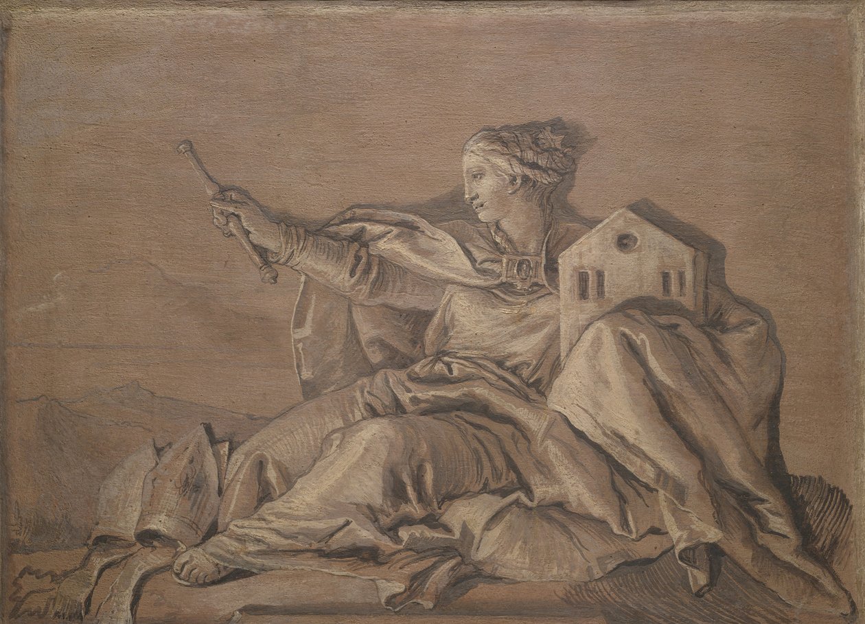 Europa von Giovanni Domenico Tiepolo