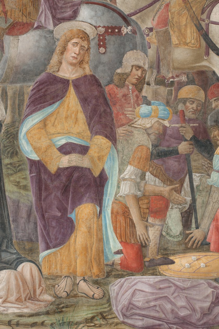 Mailand, Refektorium des Cenacolo Vinciano, Donato Montorfano, Kreuzigung Christi von Giovanni Donato Montorfano