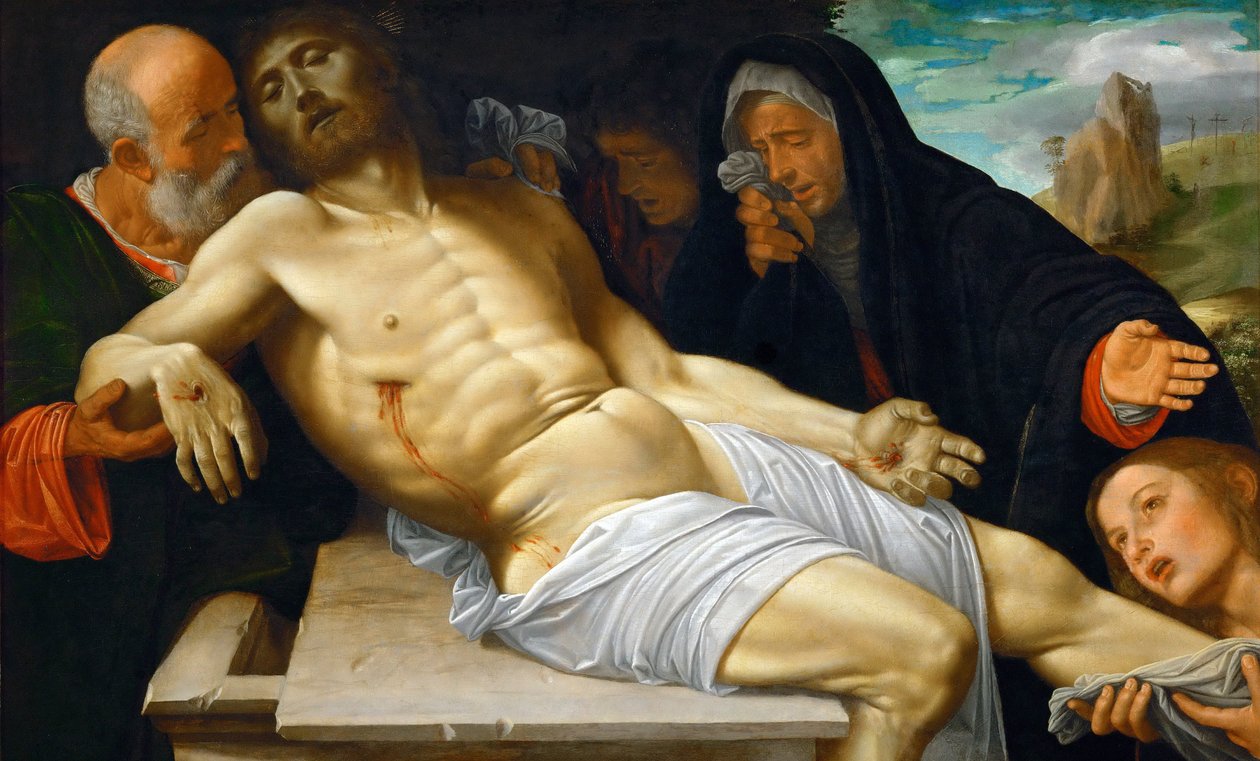 Renaissance: Die Beweinung Christi von Giovanni Girolamo Savoldo