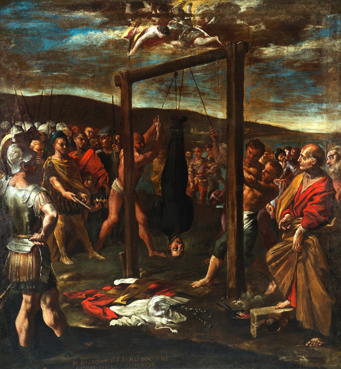 Das Martyrium des heiligen Joseph des Presbyters von Giovanni Lanfranco