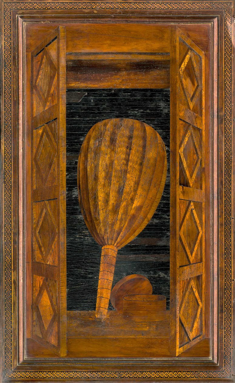 Lignaeanischer Kanonischer Chor, Intarsien von Giovanni Maria Platina 1484, Oberer Stuhl von Giovanni Maria Platina