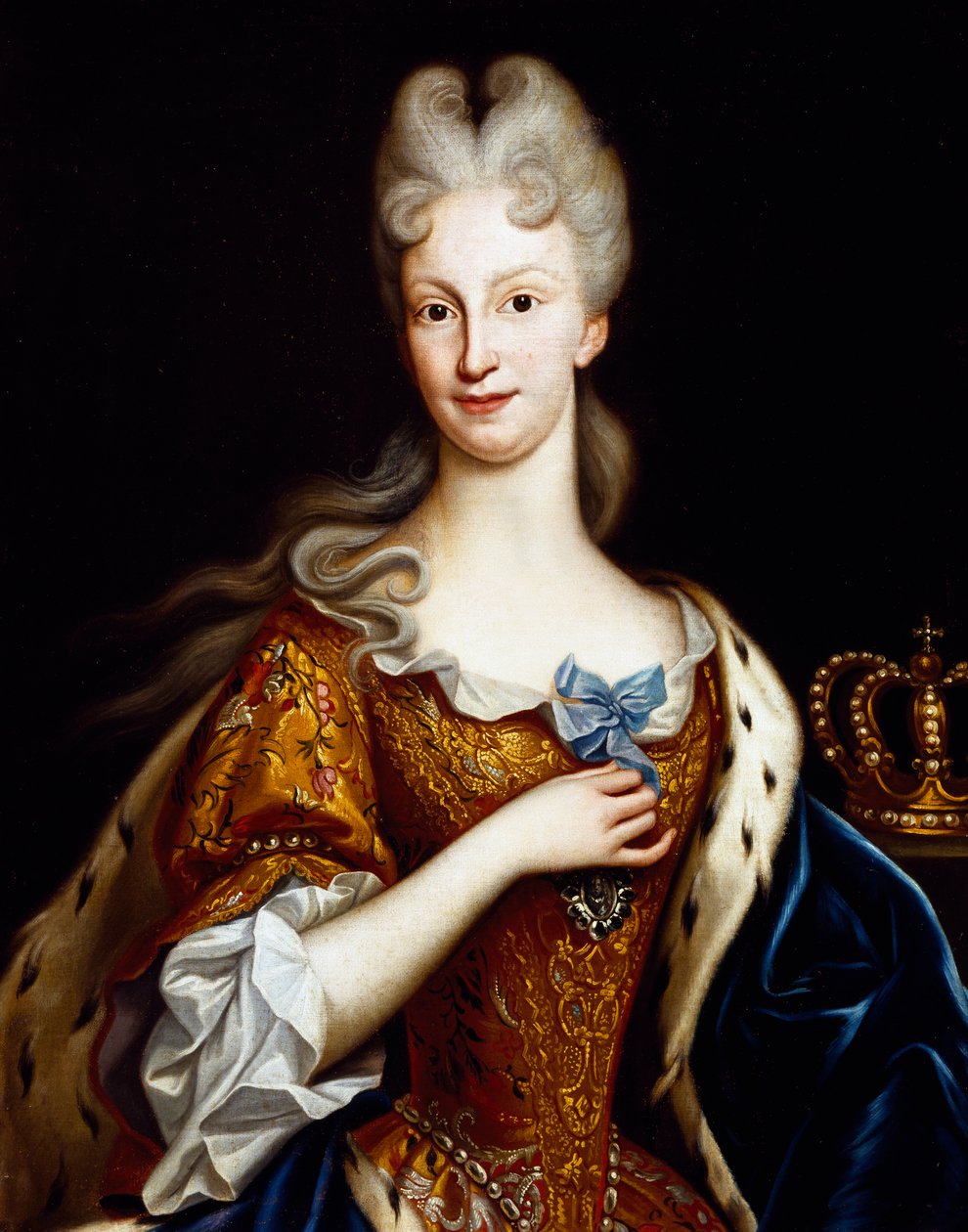 Porträt von Elisabeth Farnese von Giovanni Maria delle called Mulinaretto Piane