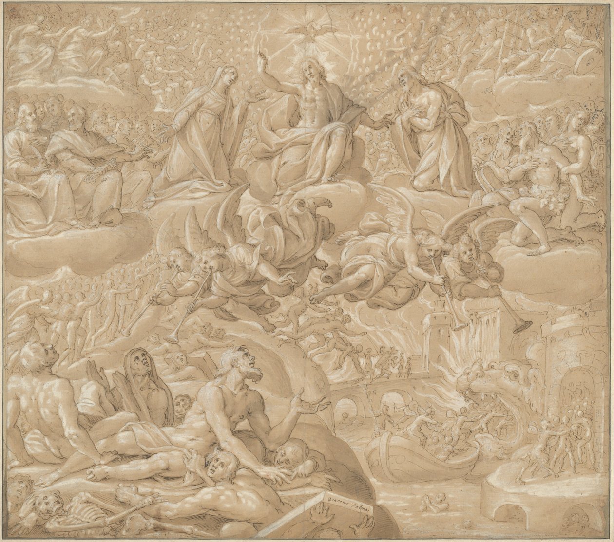 Das Jüngste Gericht von Giovanni Mauro della Rovere