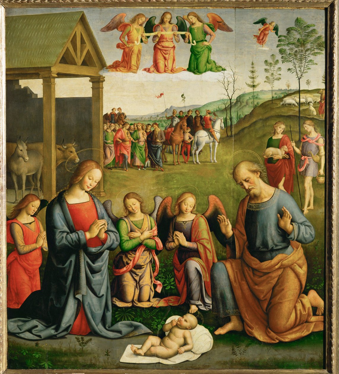 Geburt Christi von Giovanni di Pietro (c.1450 1529) (studio of)