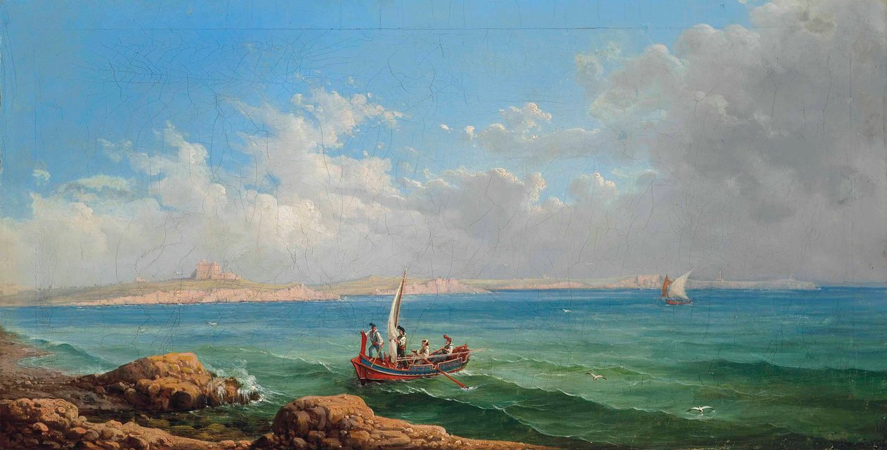 Der Seezugang zu Marsa Scirocco von Girolamo Gianni