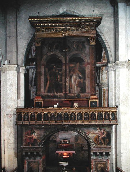 Orgel von St. Andrea, 1525 von Girolamo di Romana