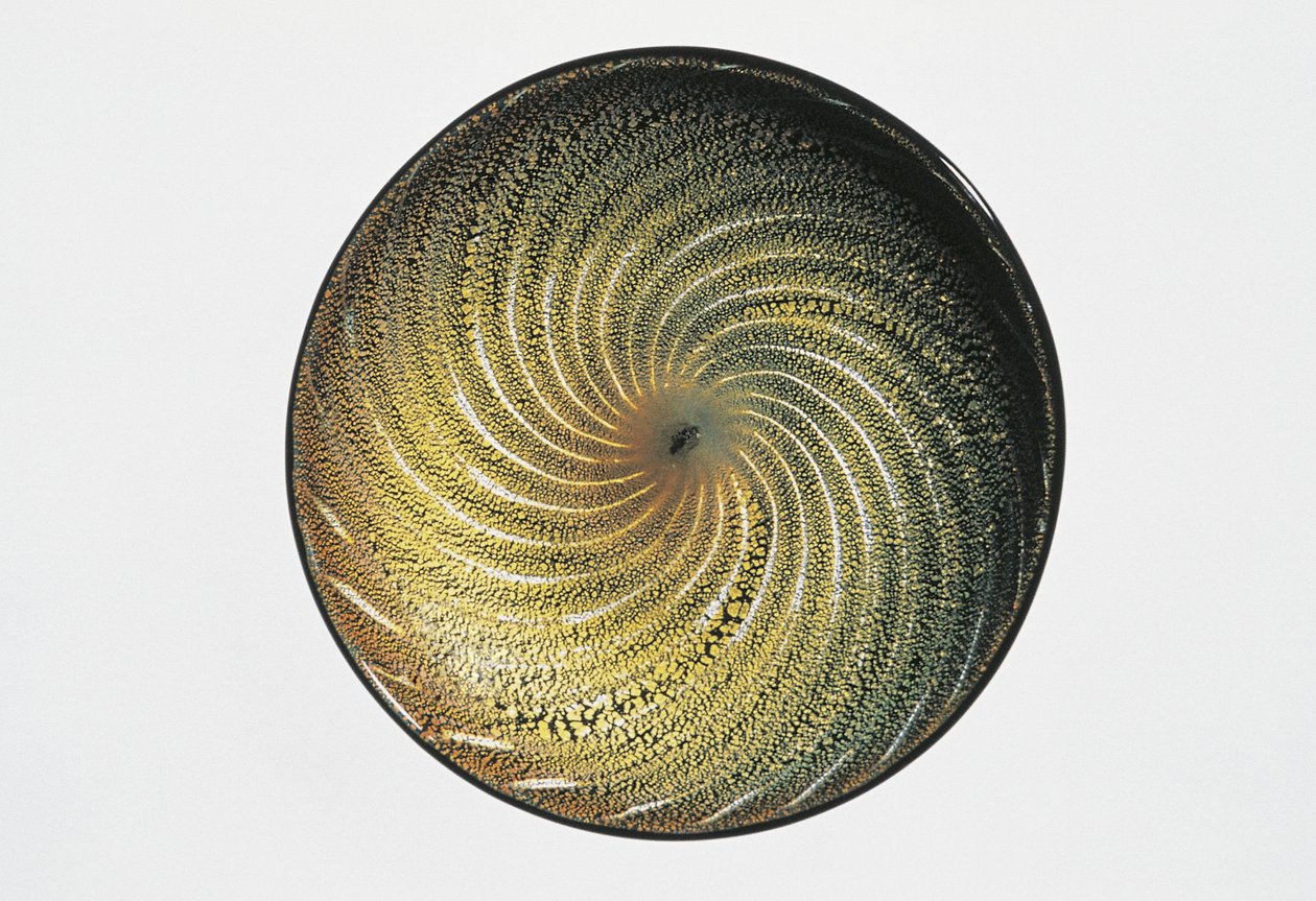 Nahaufnahme eines Tellers, Murano, Venedig, Venetien, Italien von Giulio Radi