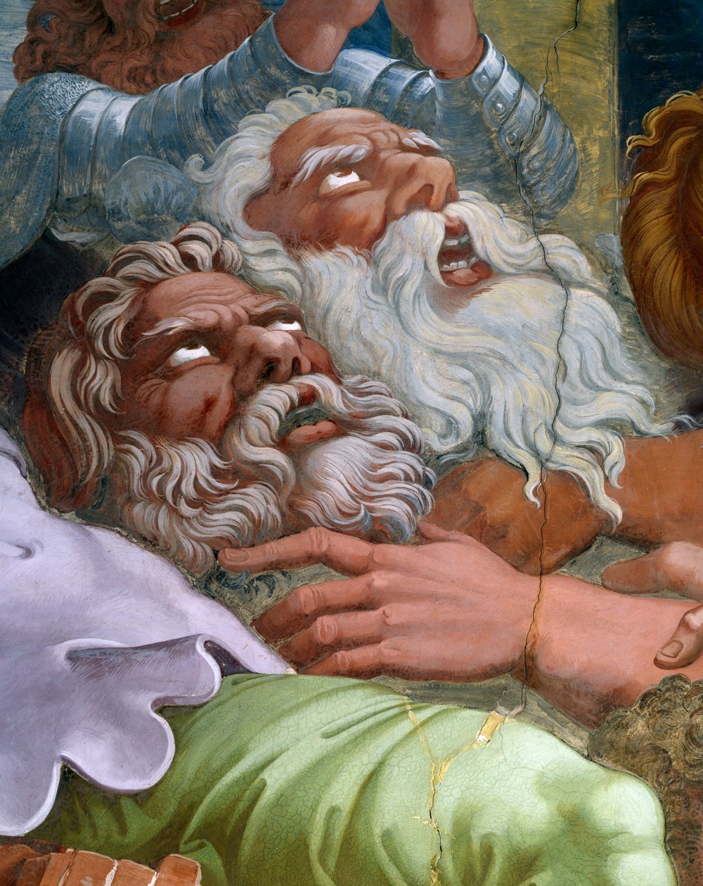 Rebellische Riesen von Jupiter bestraft von Giulio Romano