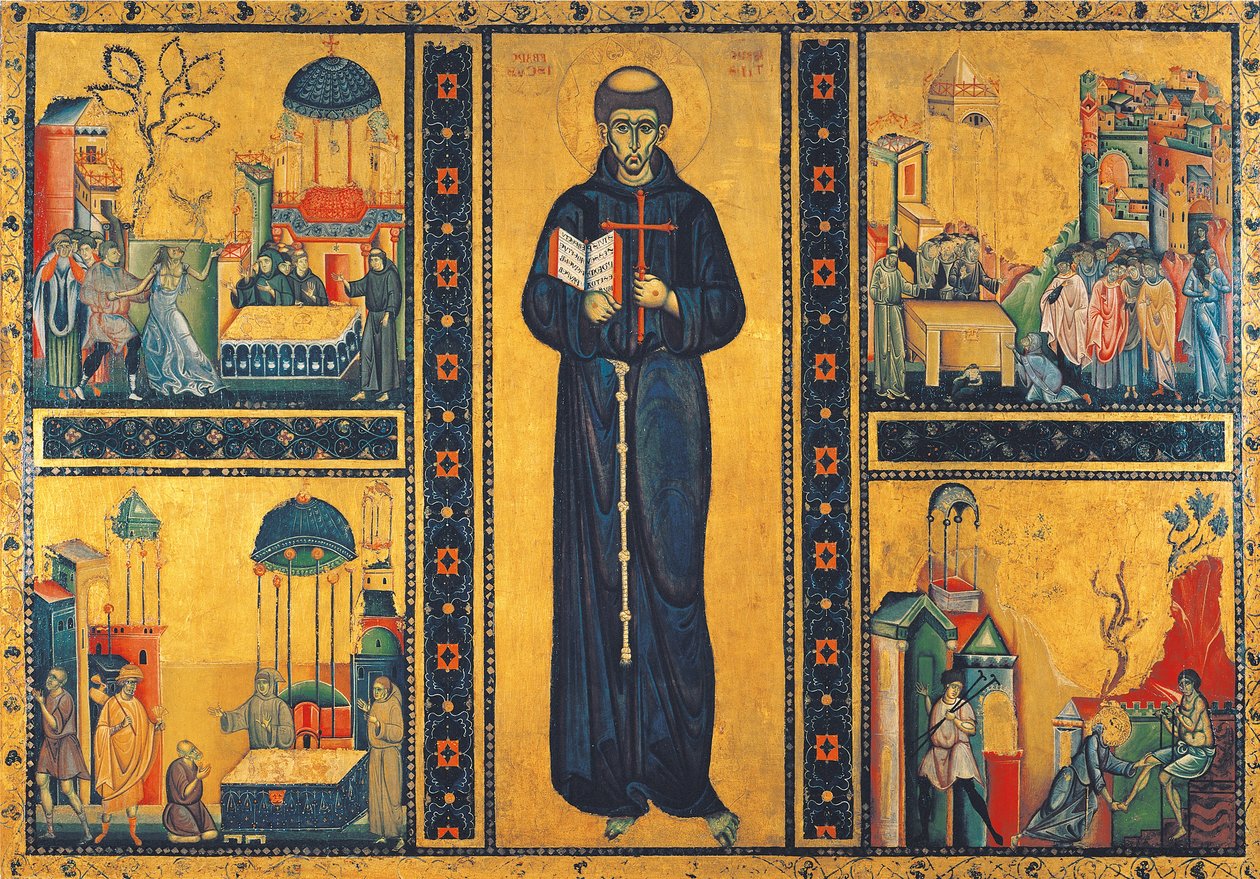 St. Franziskus und die Geschichten seines Lebens von Giunta Pisano