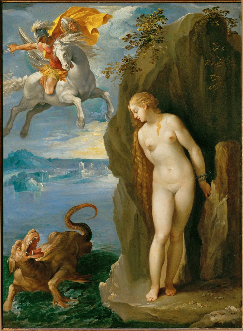 Perseus und Andromeda von Giuseppe (1568-1640) Cesari