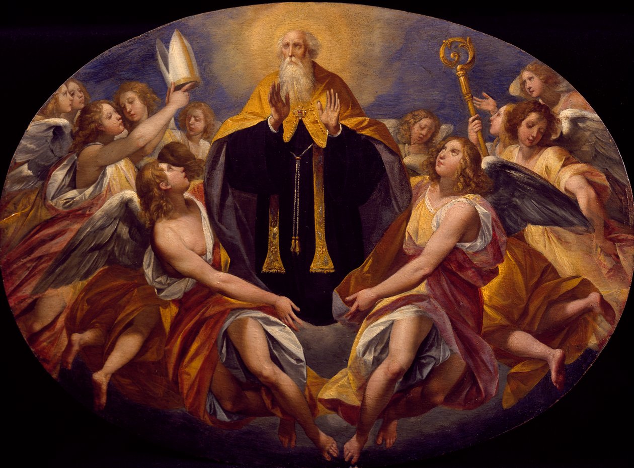 St. Benedikt in Herrlichkeit von Giuseppe Cesari